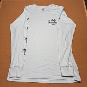 Billabong Men's Sky Blue Long Sleeve Tee